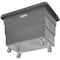 Global Industrial 8 Bushel Plastic Bulk Box Truck, Direct Mount Base, Gray, 33-3/10L x 24-3/5W x 27-2/5H 800313GY - alternate 4